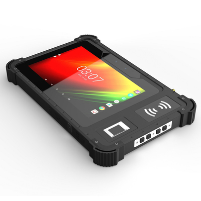 購入 3G 4G LTE MTK6765 Octaの中心の生物測定の指紋NFCの読者が付いている険しい人間の特徴をもつタブレットのPC online manufacture