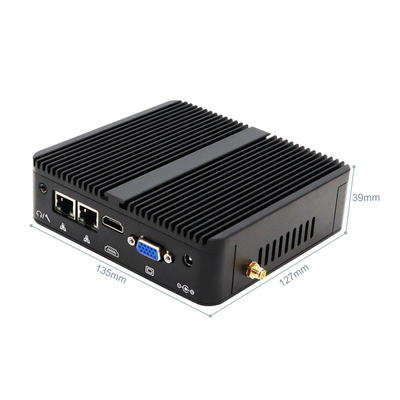 購入 Intel Celeron J4105の小型産業小型PC 4gbオフィスの学校のための128 GBのポータブル online manufacture