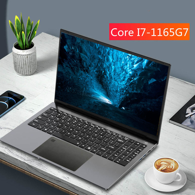 購入 15.6インチのアルミニウム中心I7 CPU 11genの賭博プロセッサのラップトップ8gbのRamのノートMX450 2GBのビデオ カード online manufacture