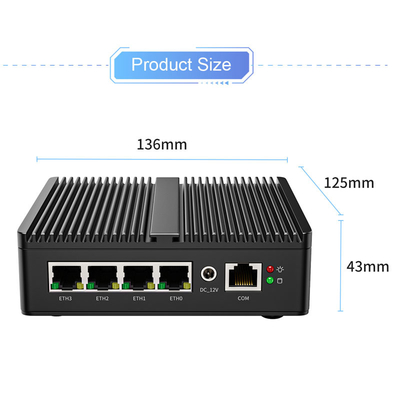 ファンレス組み込みコンピュータ ミニ PC N5105 DDR4 サポート 4k Hd ミニ PC 高性能 Win10 ファンレス ミニ PC