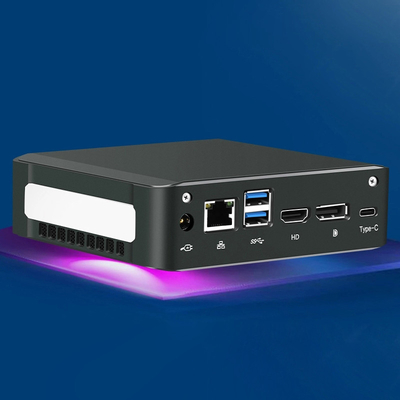 4K出力8G/256GB SSDの小型卓上コンピュータI7プロセッサの二重表示サポート